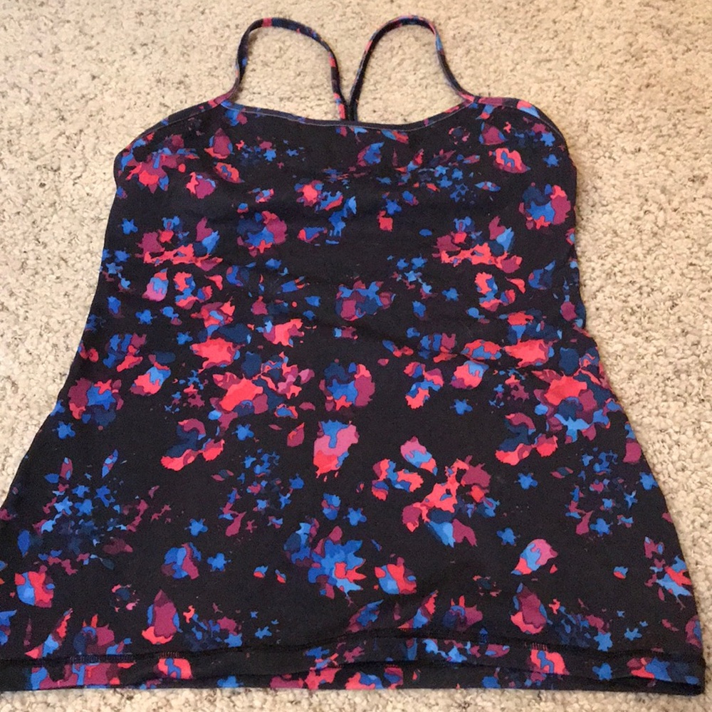 Never worn lululemon power y tank